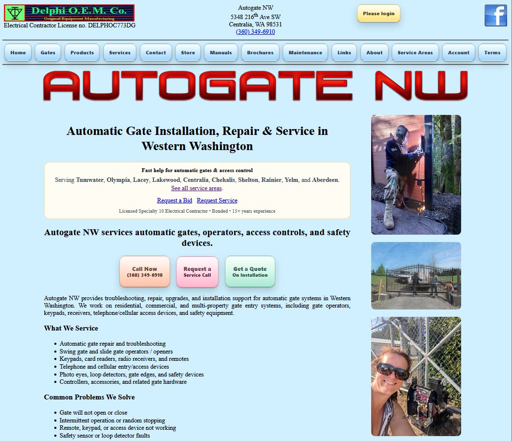 Autogate NW screenshot
